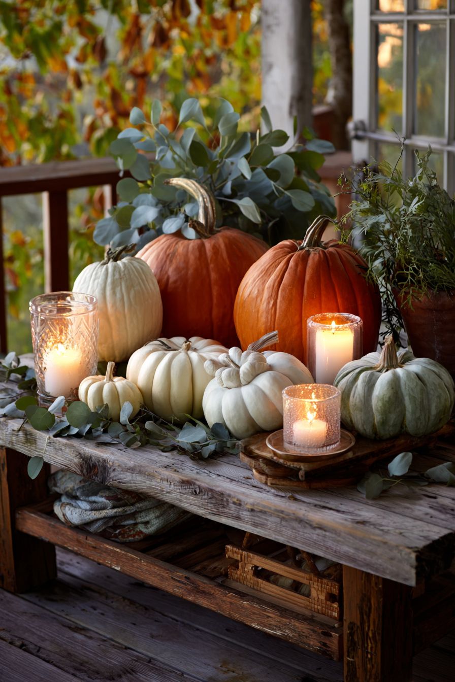 Create a Pumpkin Centerpiece Display