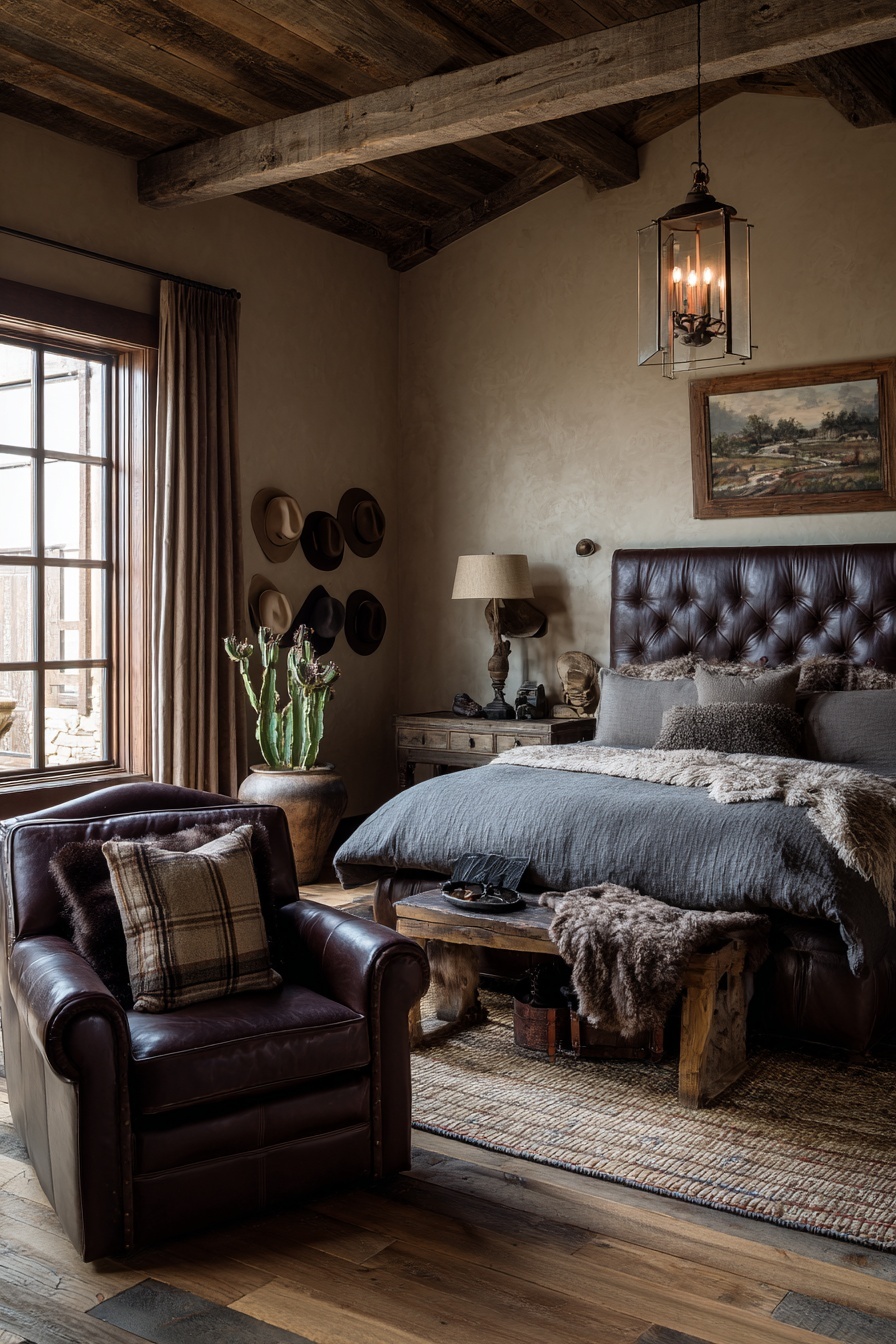 Incorporate Rich Leather Elements