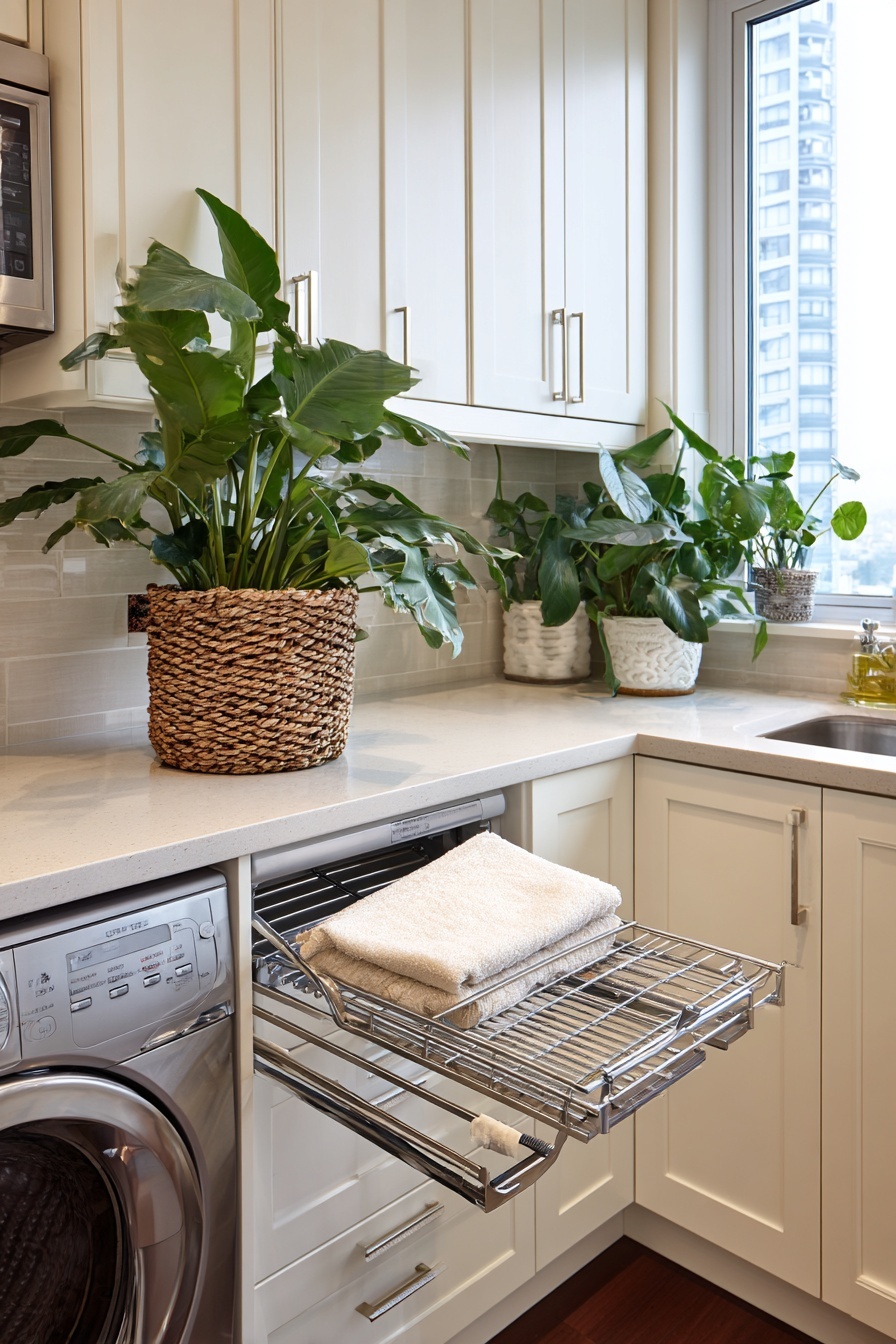 Add Pull-Out Drying Racks