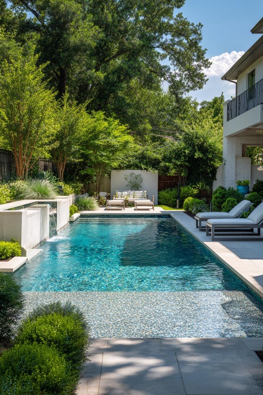 Add Elegance with Geometric Pool Designs