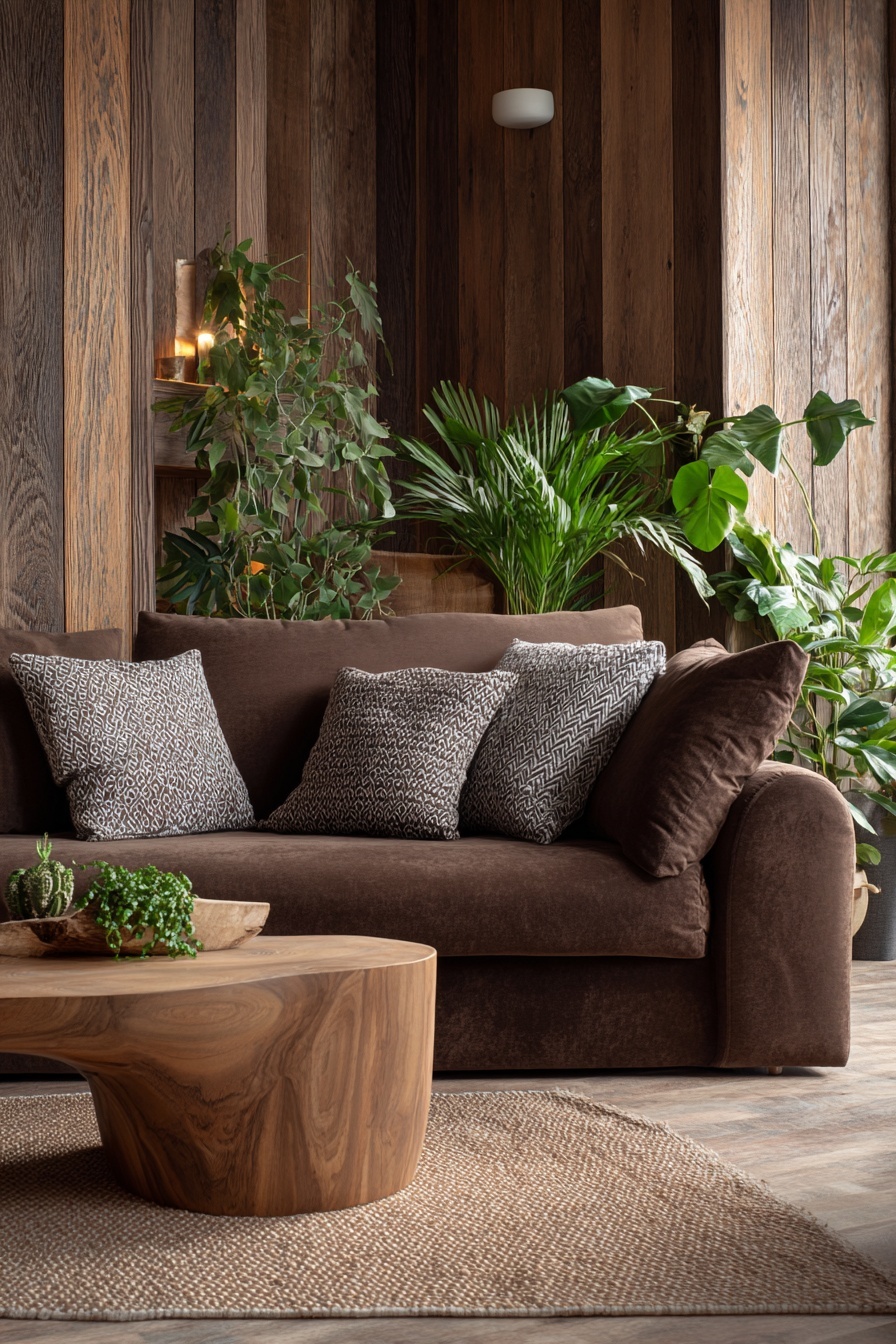 Incorporate Natural Wood Accents