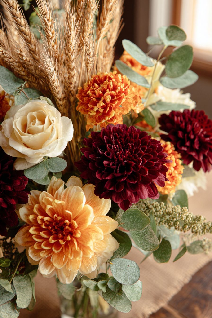 Create a Cozy Table with Wheat Stalks
