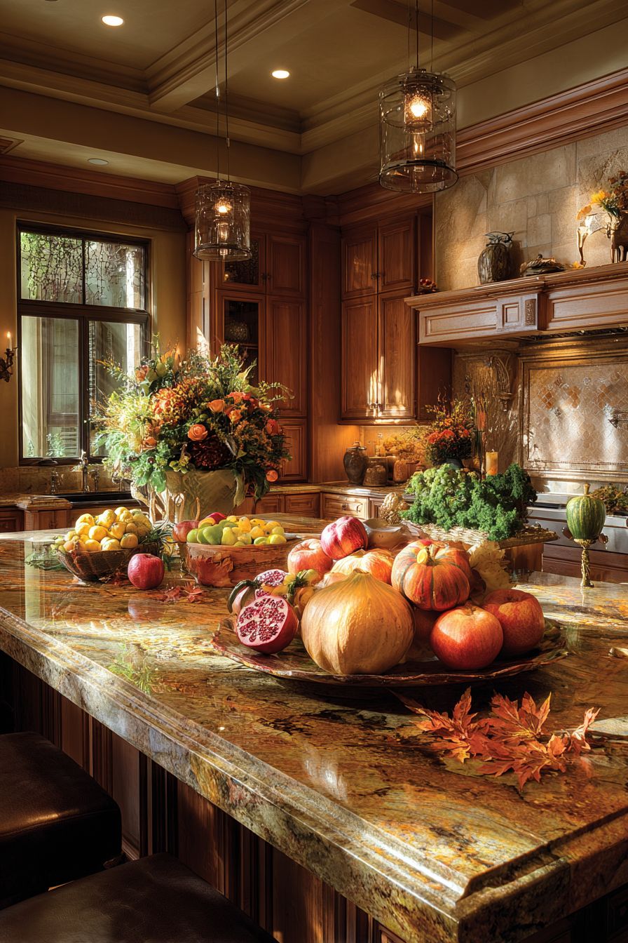 Decorate with Seasonal Produce Bowls