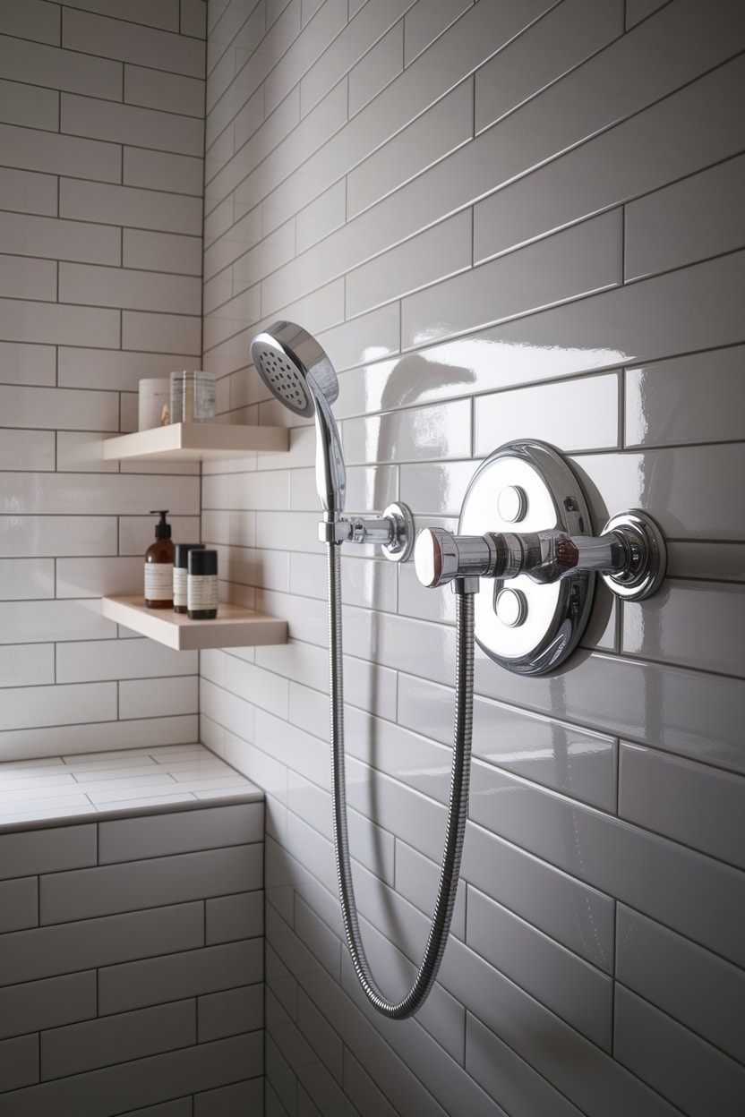 removable shower fixture upgrades