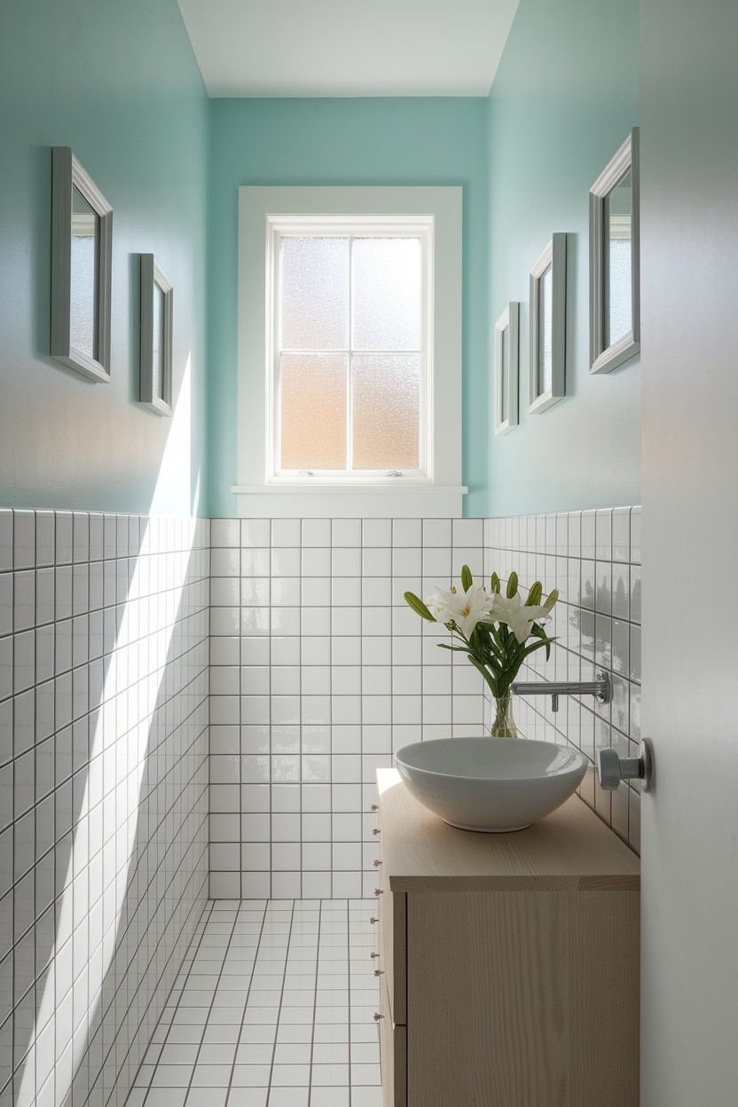 light colors enhance spaciousness
