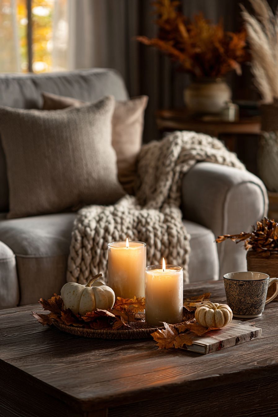 Create Warm Ambiance with Candles