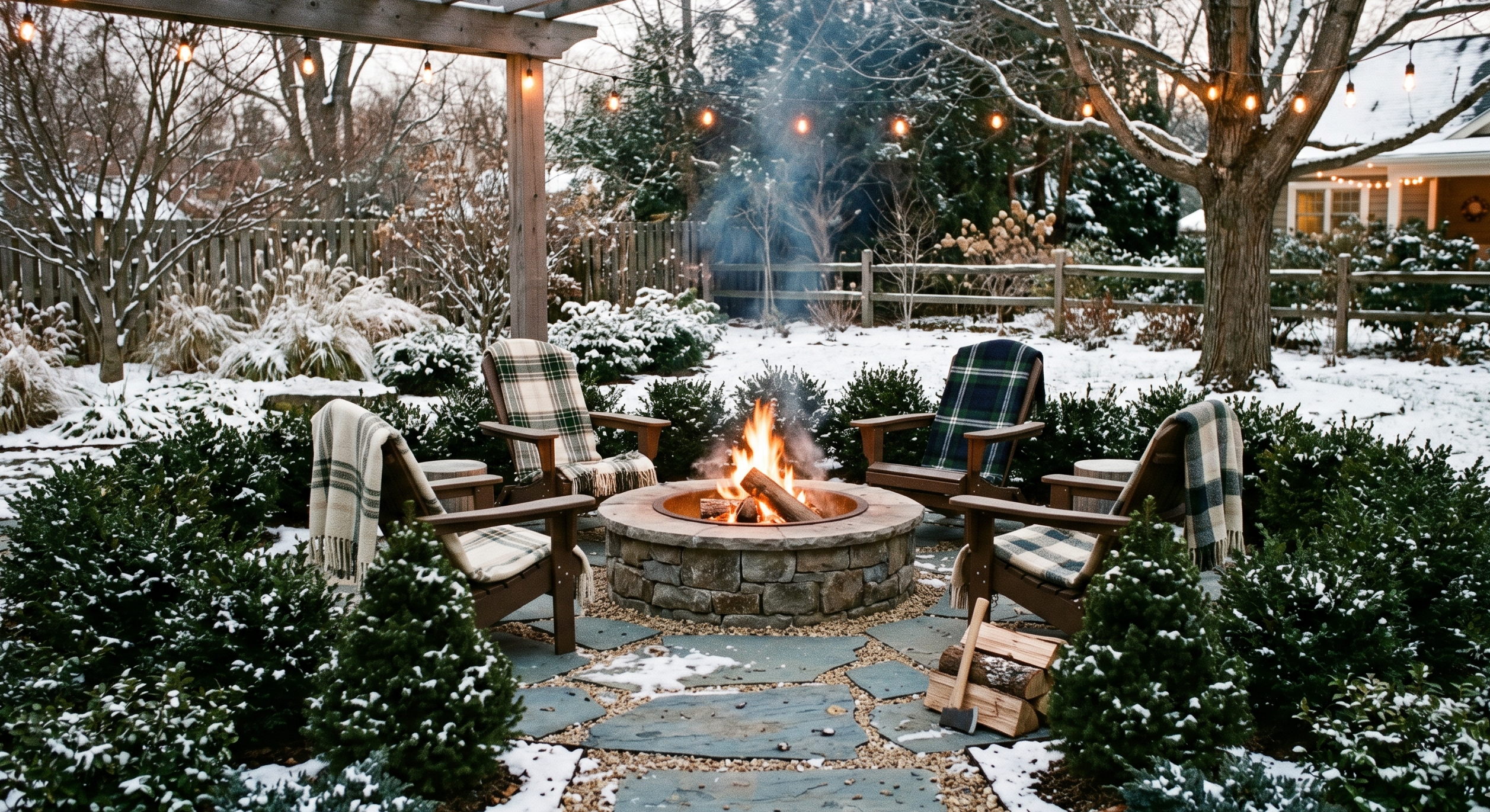 Backyard Fire Pit Landscaping Ideas