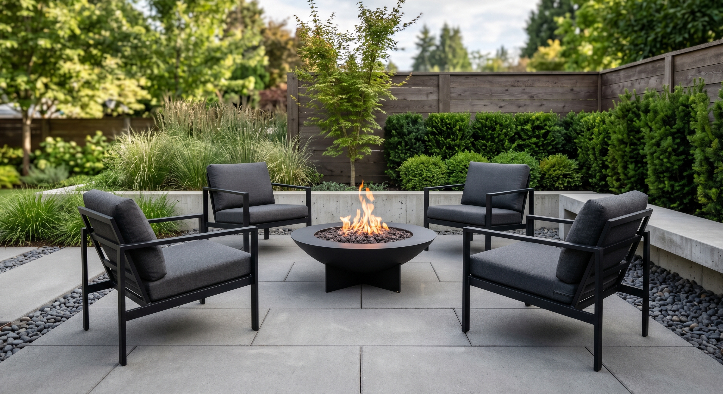 Backyard Fire Pit Landscaping Ideas