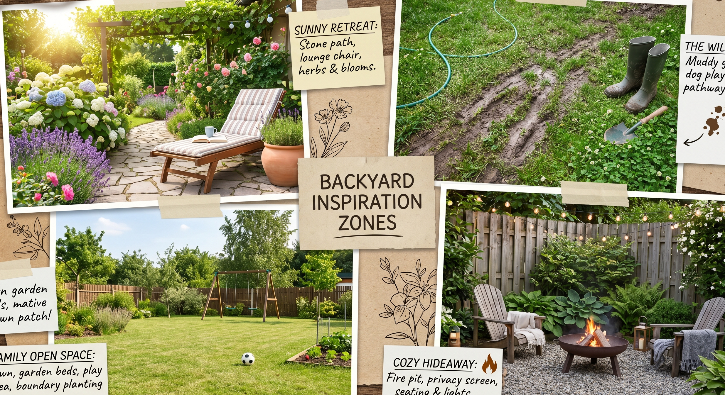 Backyard Fire Pit Landscaping Ideas