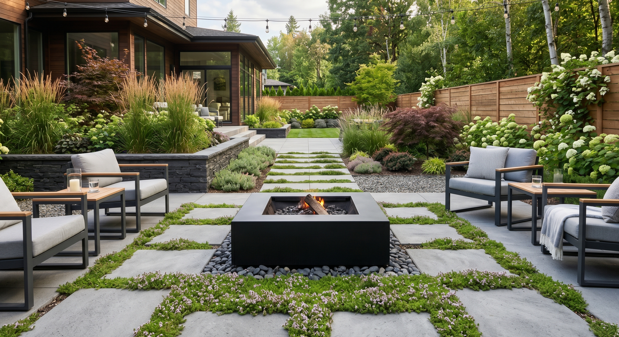 Backyard Fire Pit Landscaping Ideas