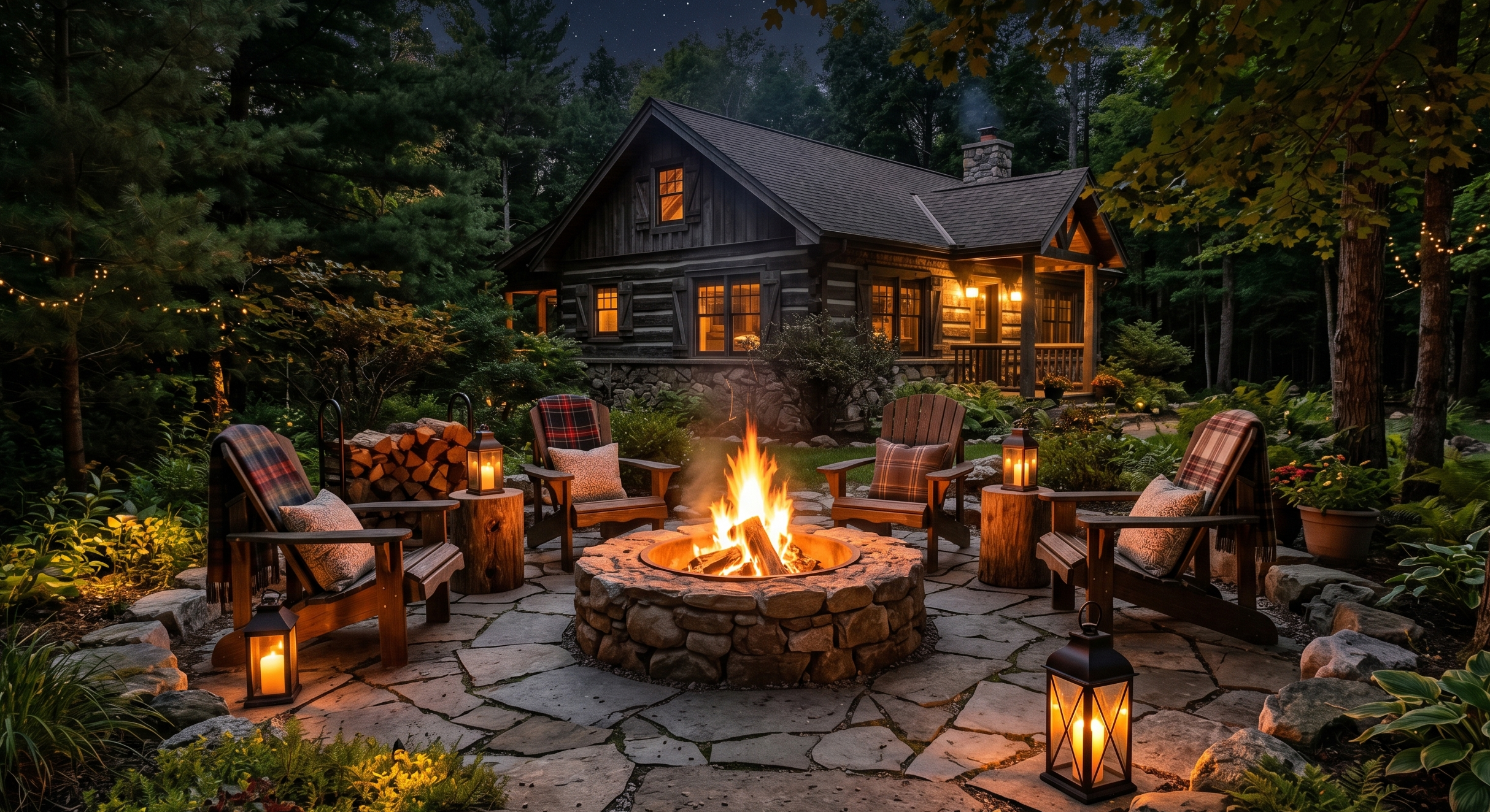 Backyard Fire Pit Landscaping Ideas