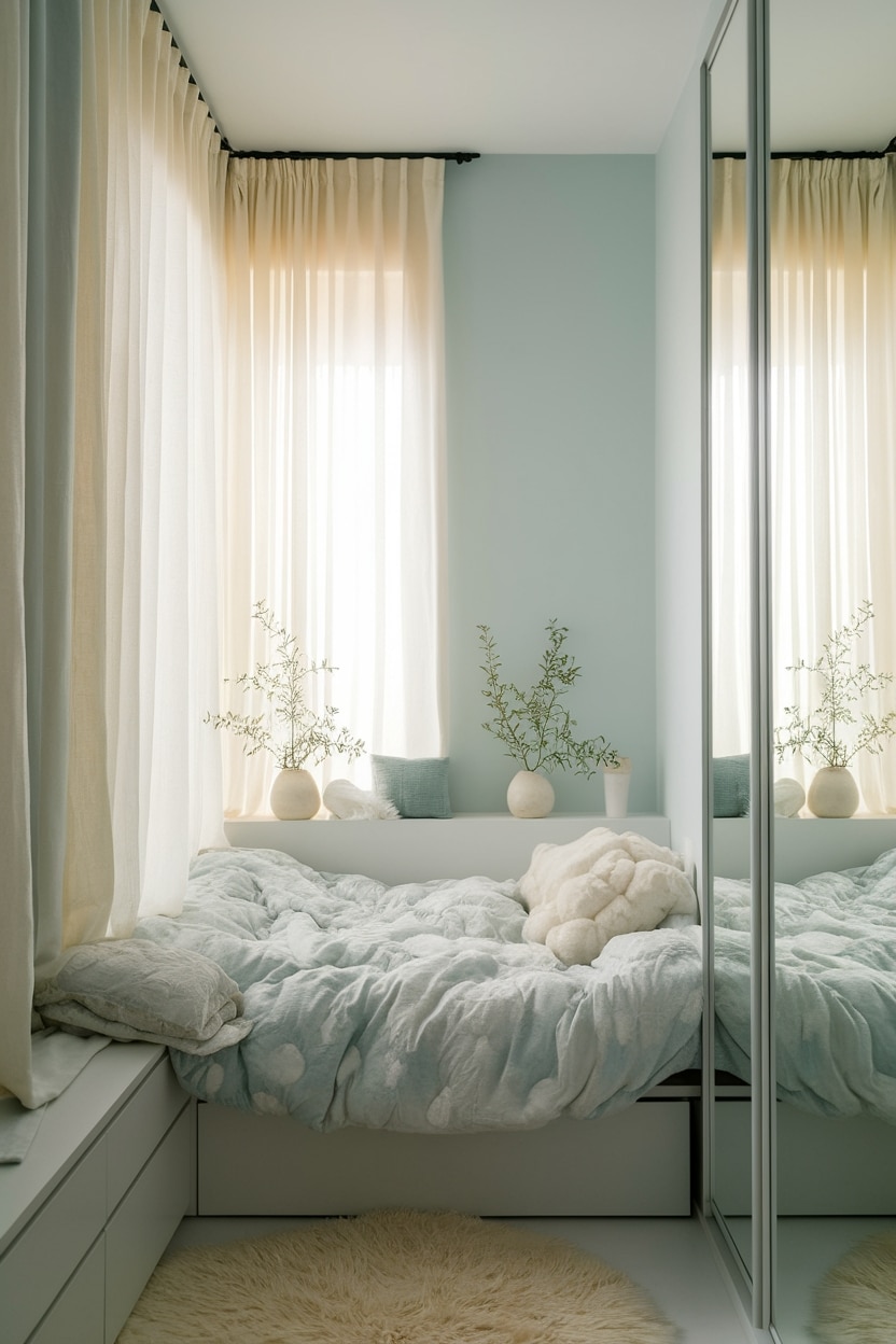 soft and bright hues