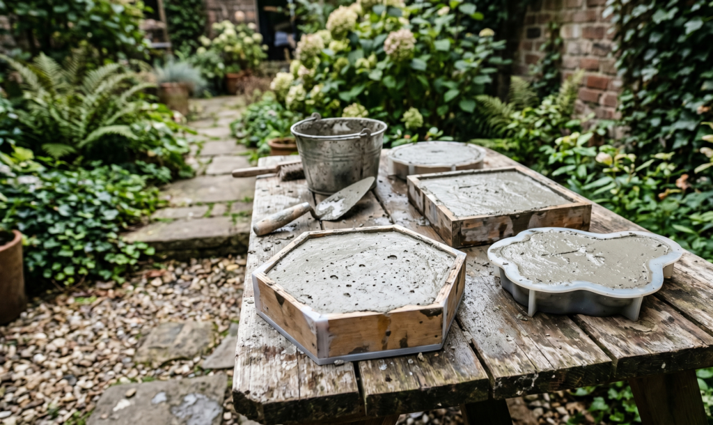 DIY Concrete Pavers