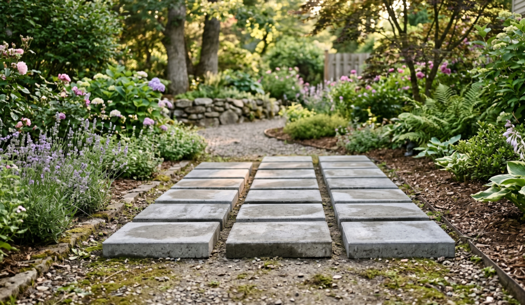 DIY Concrete Pavers