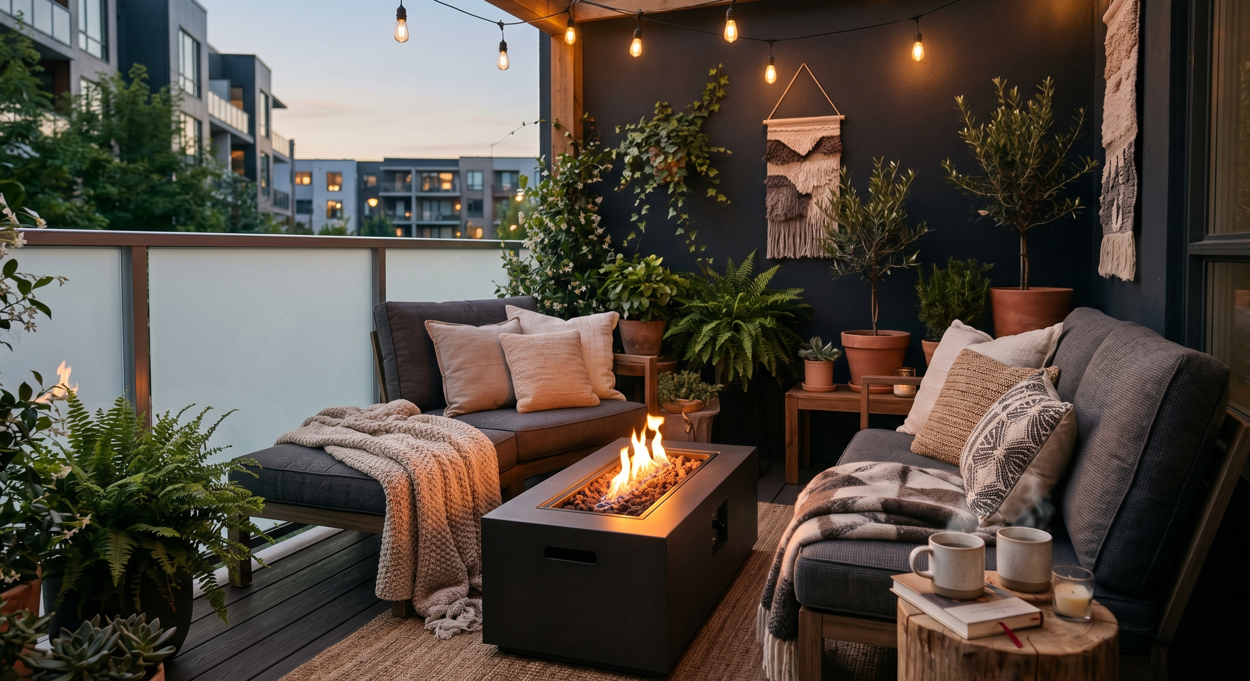 Cozy Outdoor Fire Pit Area Ideas