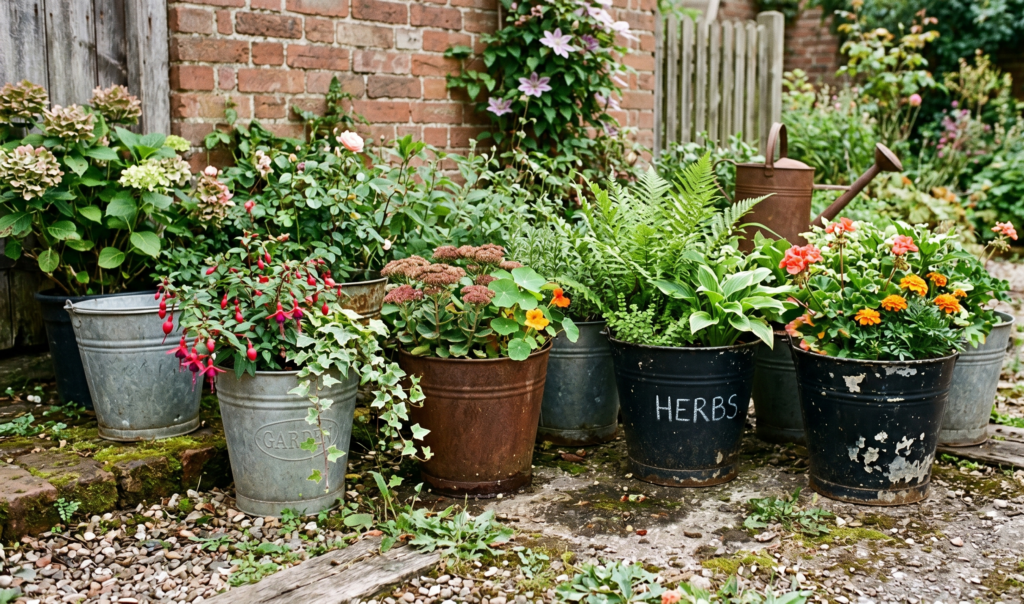 DIY Garden Planters