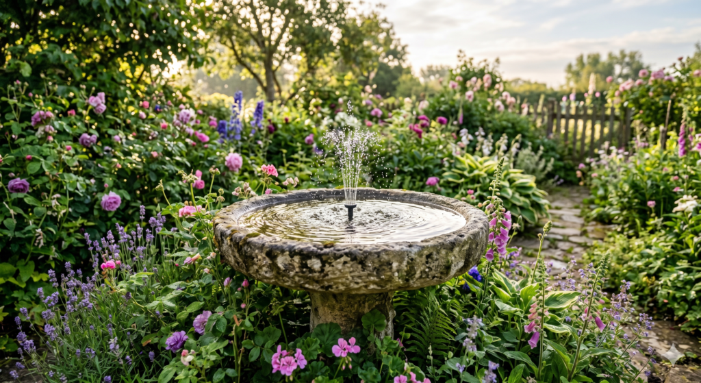 DIY Solar Fountain Ideas