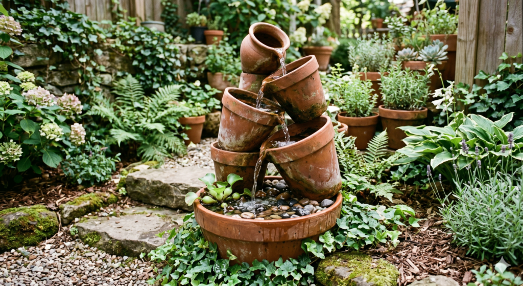 DIY Solar Fountain Ideas