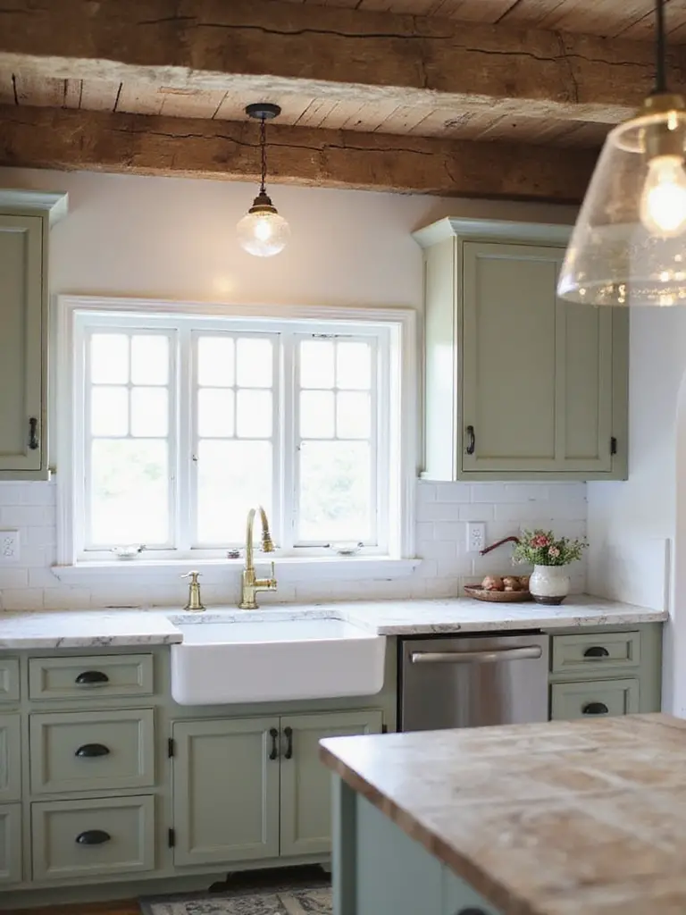rustic modern color balance