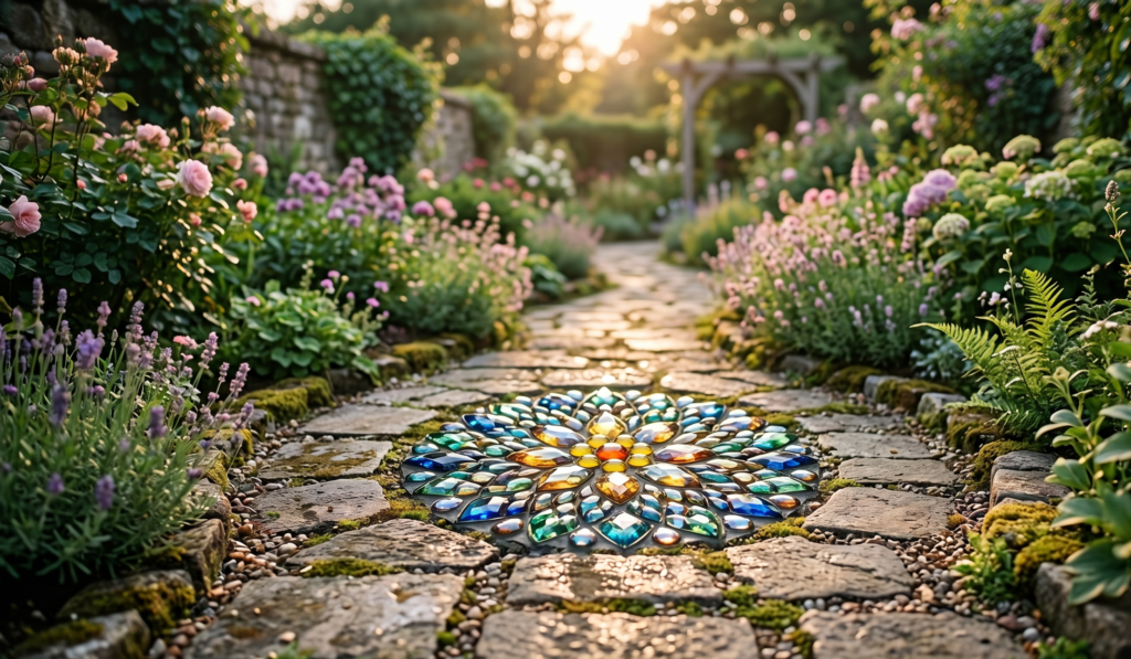 DIY Mosaic Flowers 