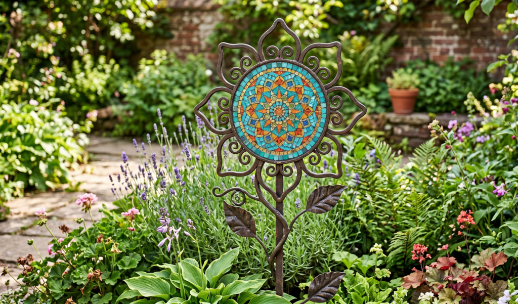 DIY Mosaic Flowers 