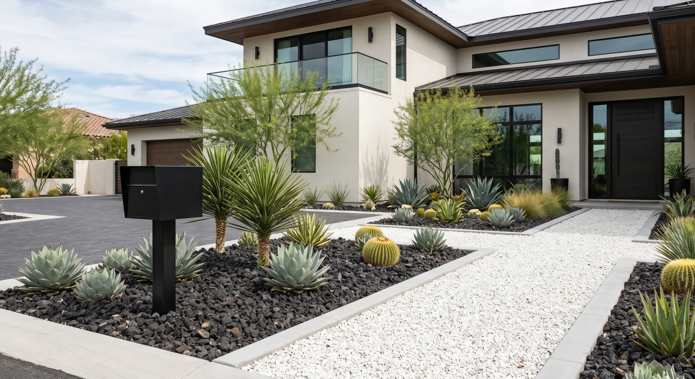 Mulch vs Rock Landscaping