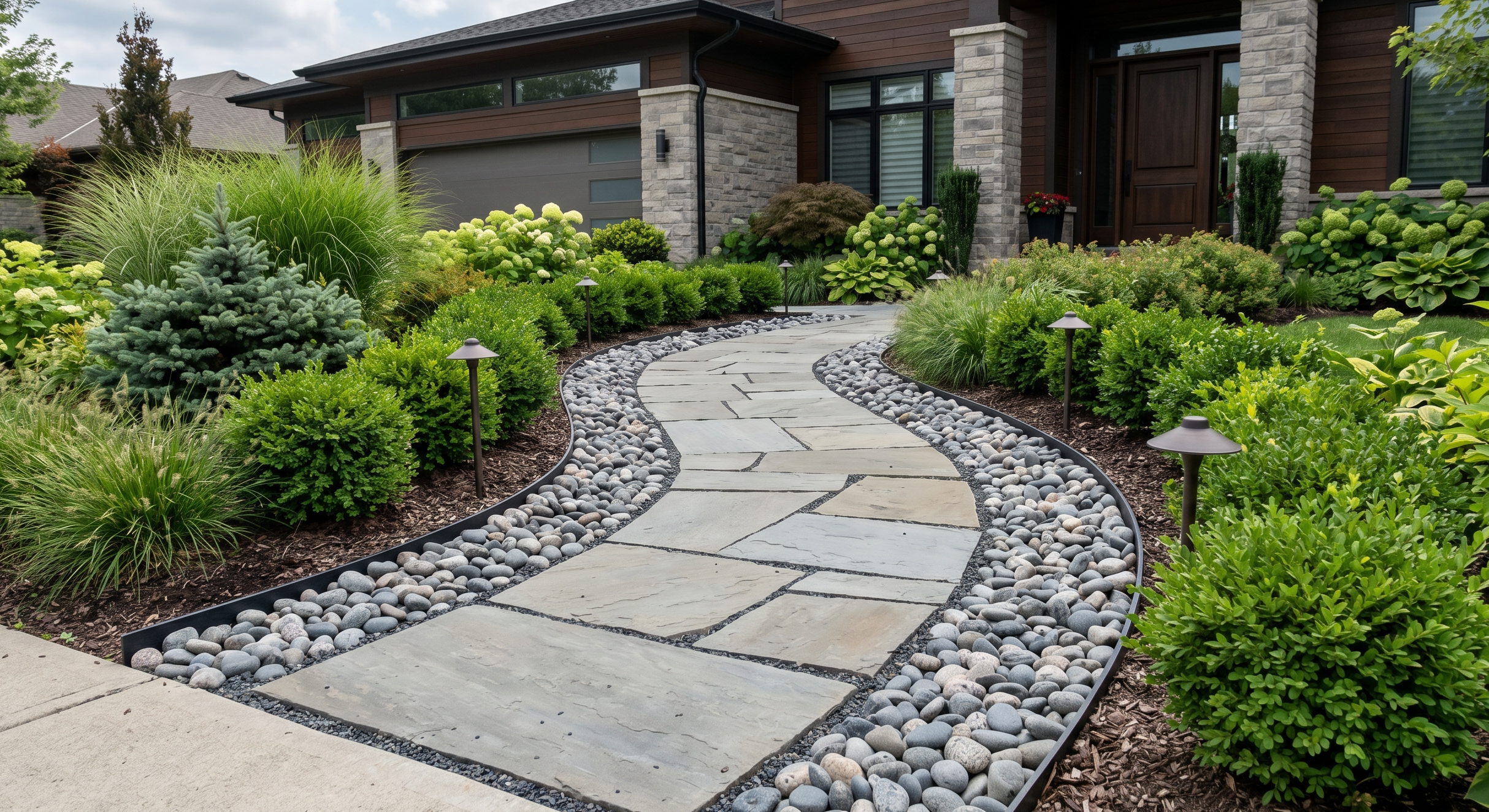 Mulch vs Rock Landscaping
