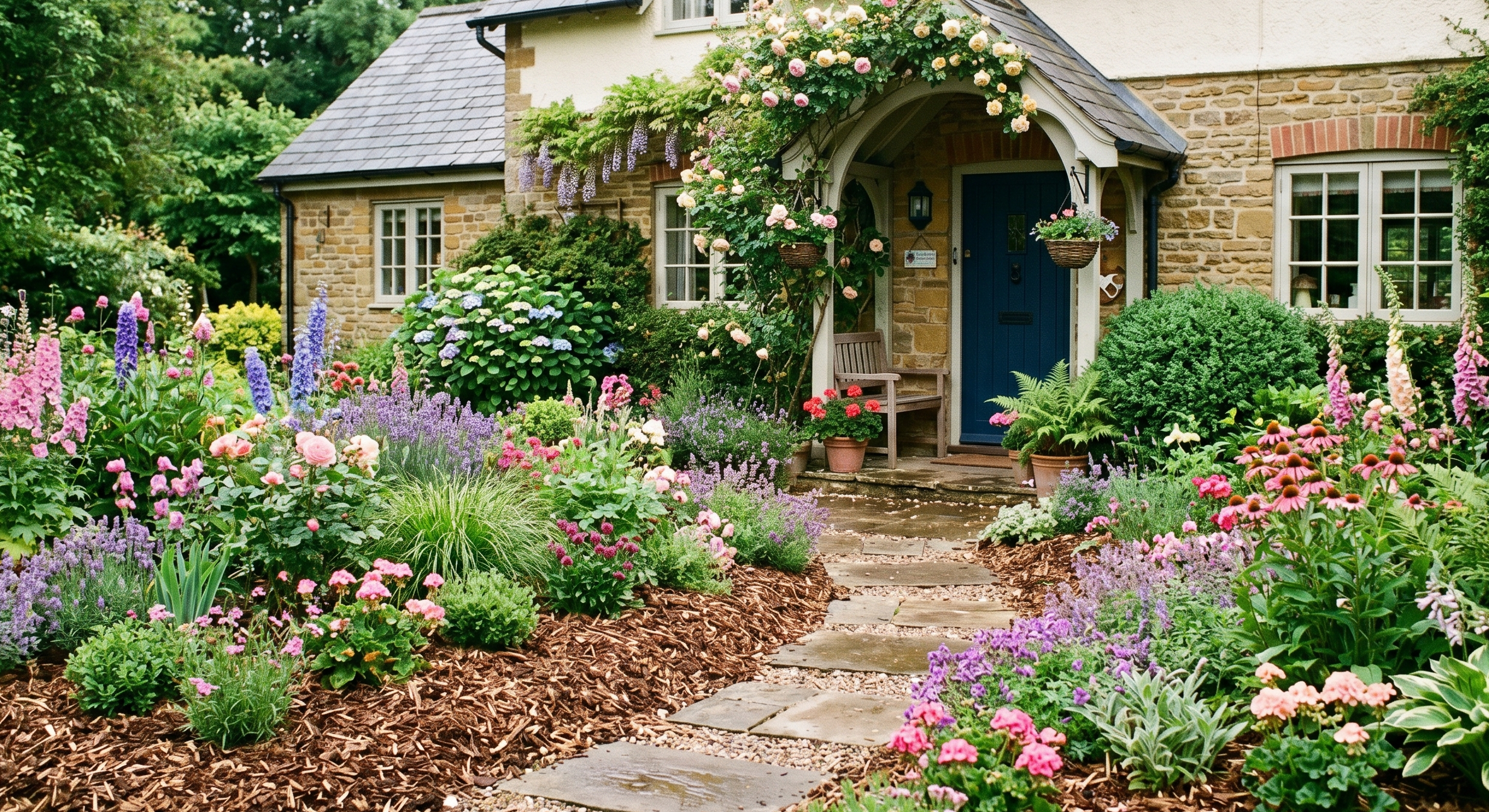Mulch vs Rock Landscaping