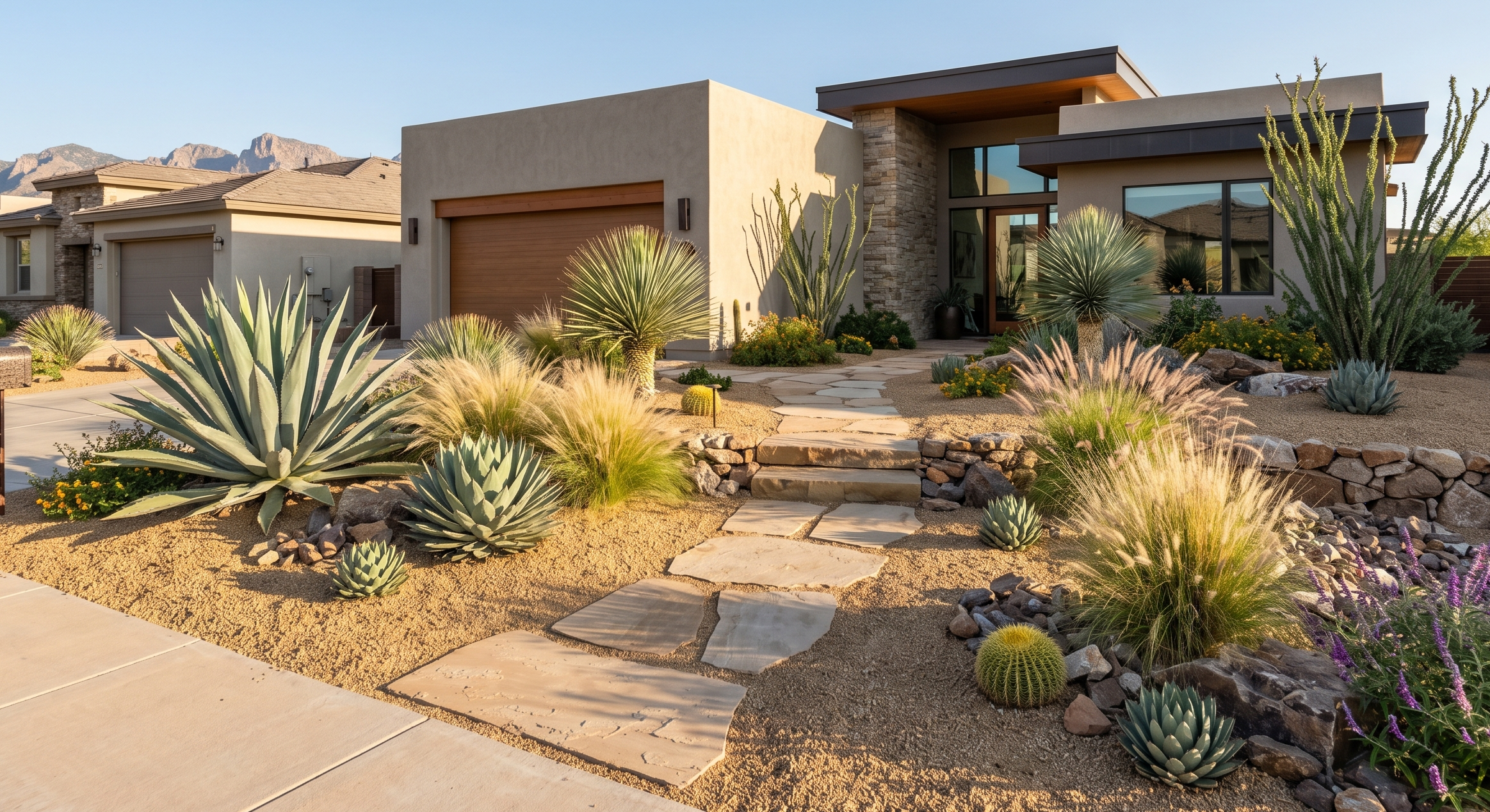 Mulch vs Rock Landscaping