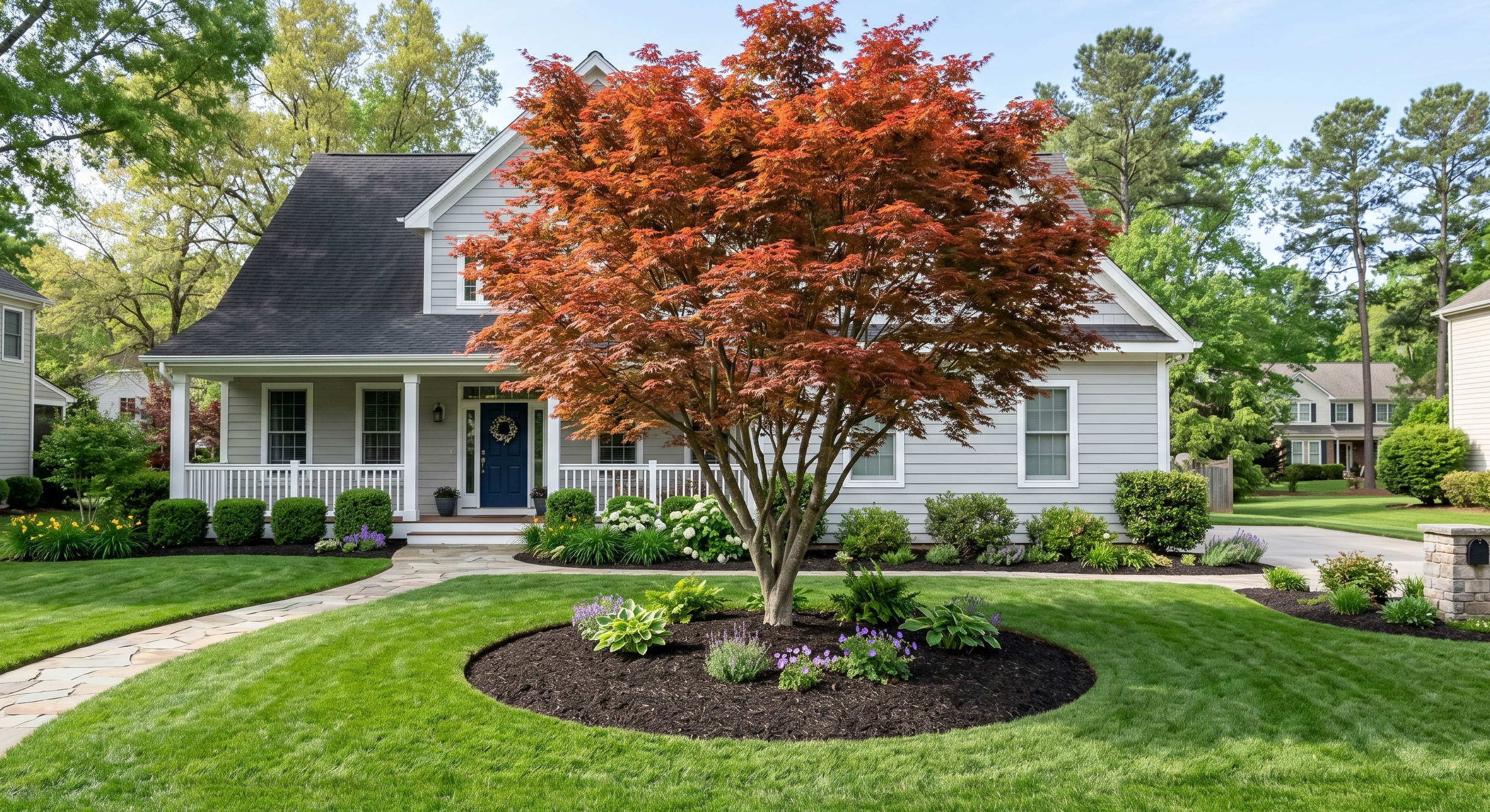 Mulch vs Rock Landscaping