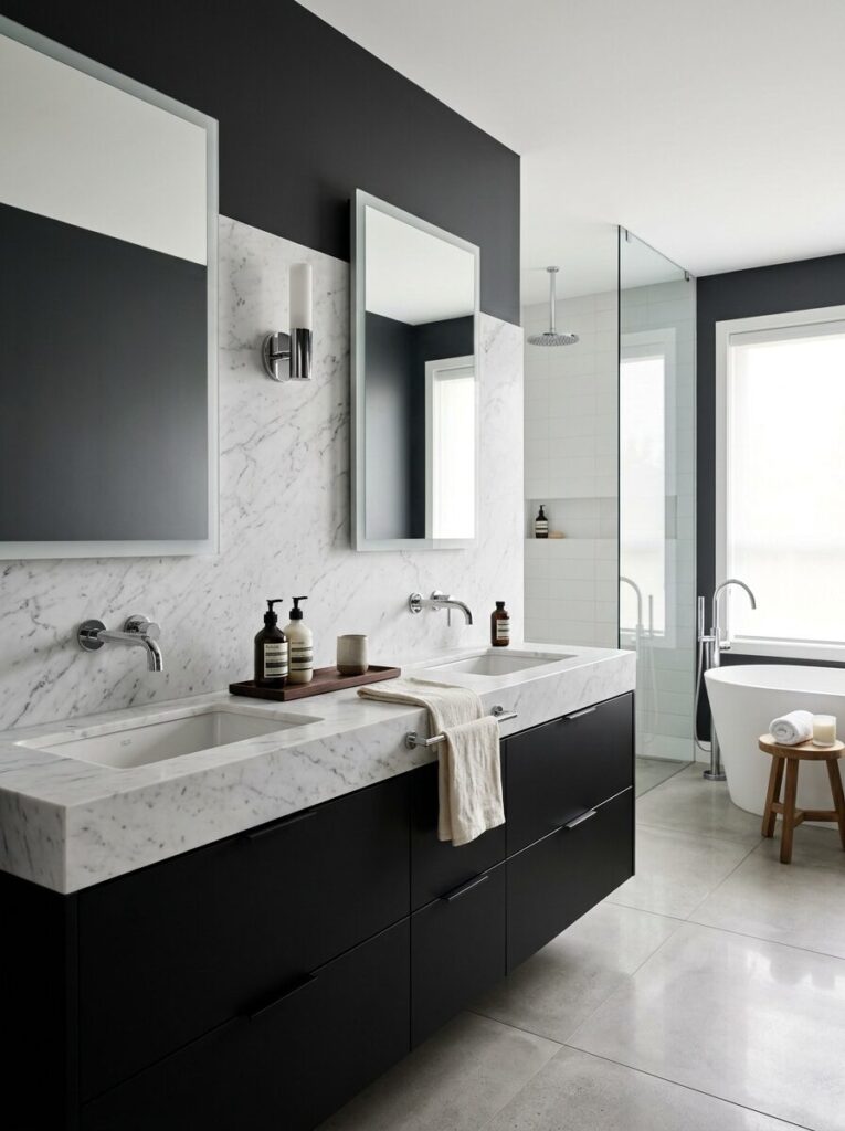 Black Vanity Bathroom Ideas
