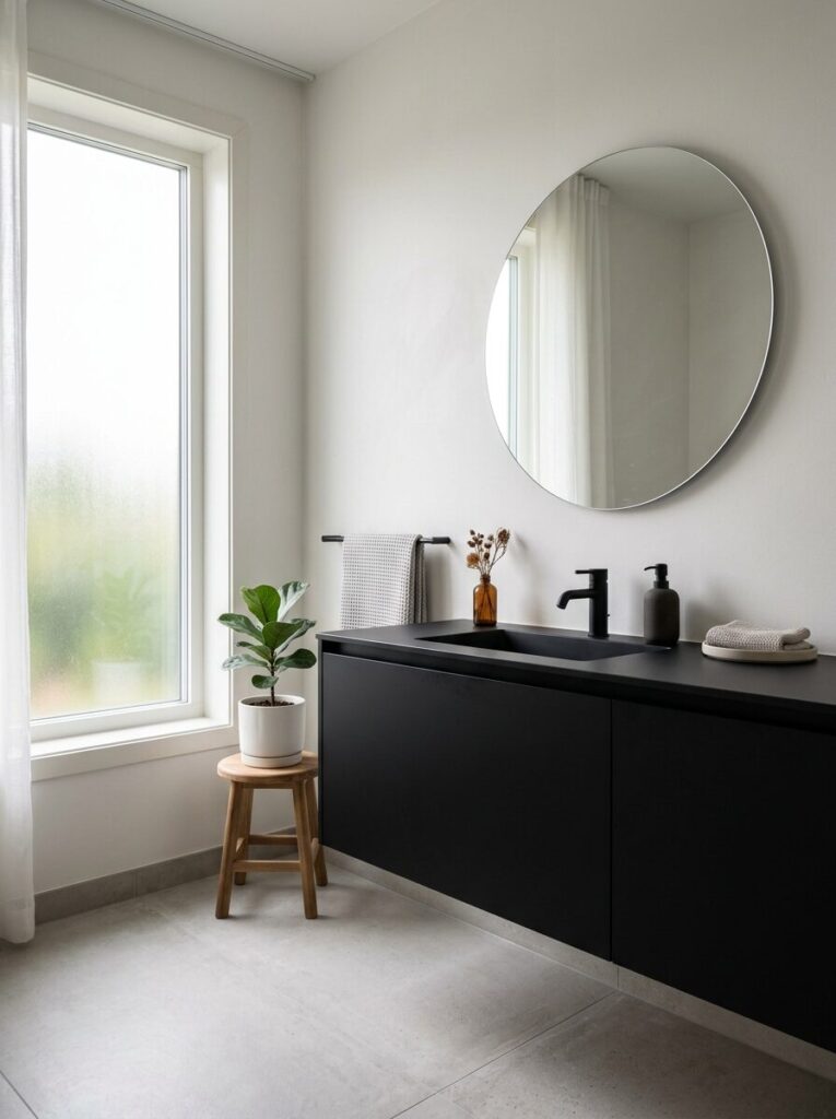 Black Vanity Bathroom Ideas