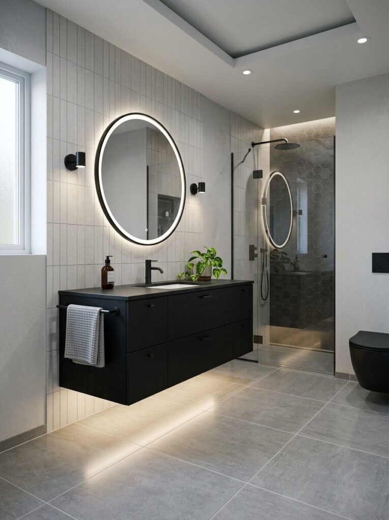 Black Vanity Bathroom Ideas