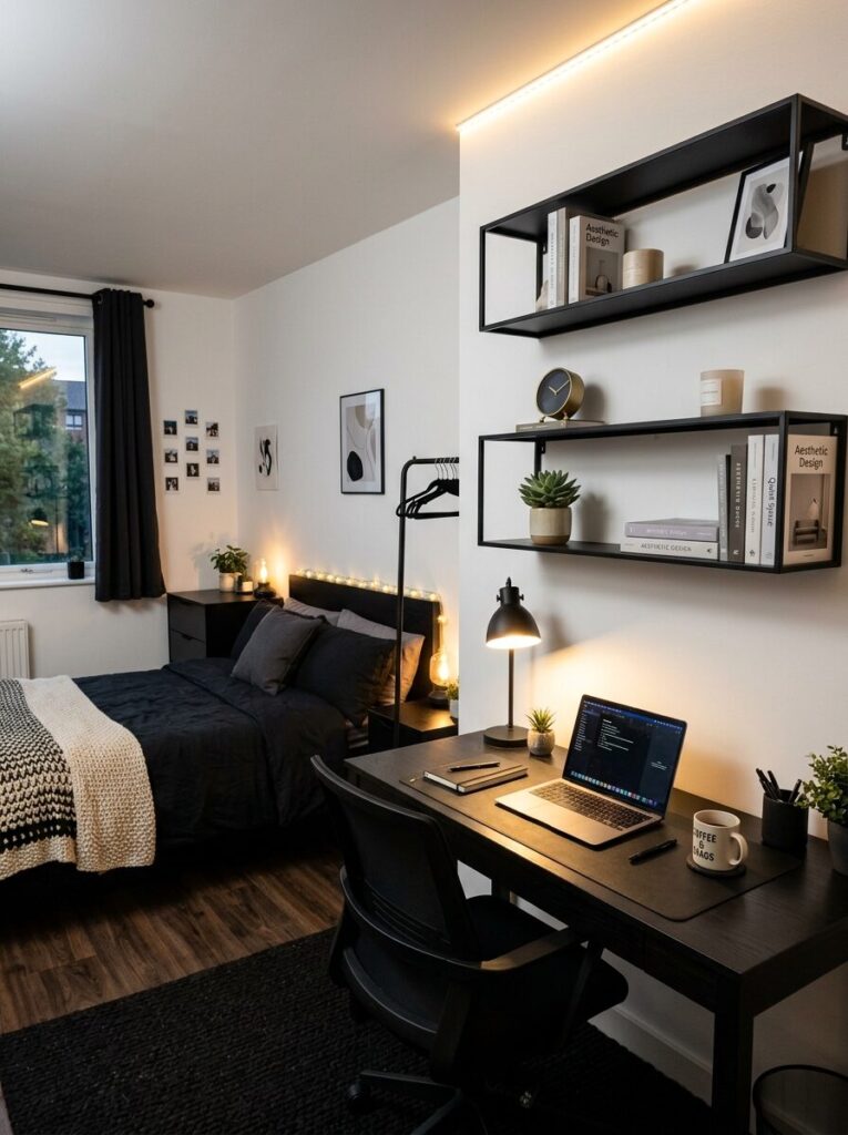 Aesthetic Boy Dorm Room Ideas