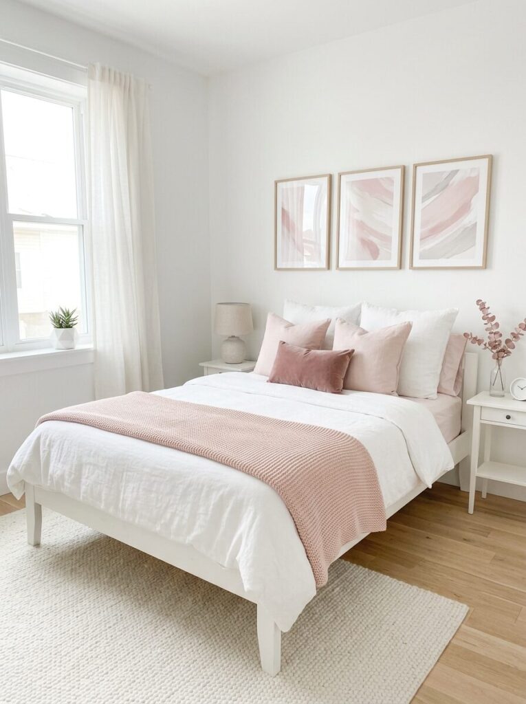 Pink and White Room Ideas