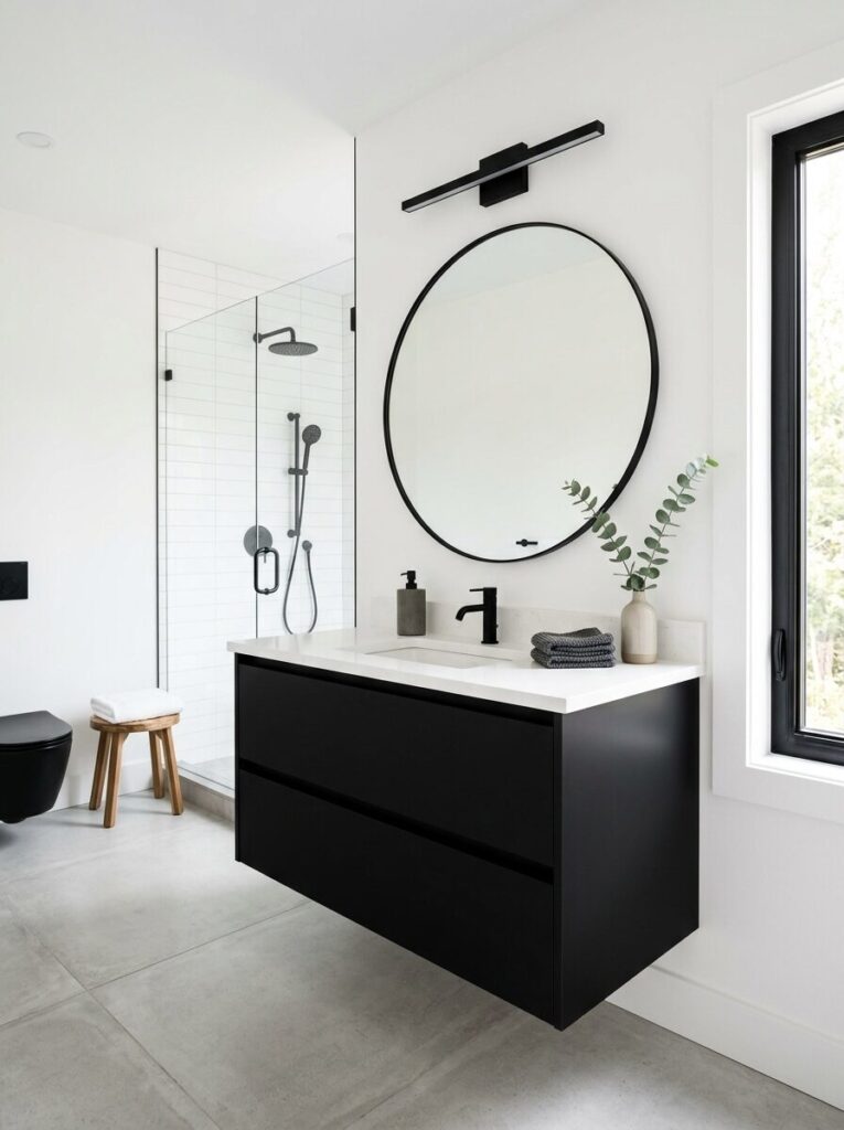 Black Vanity Bathroom Ideas
