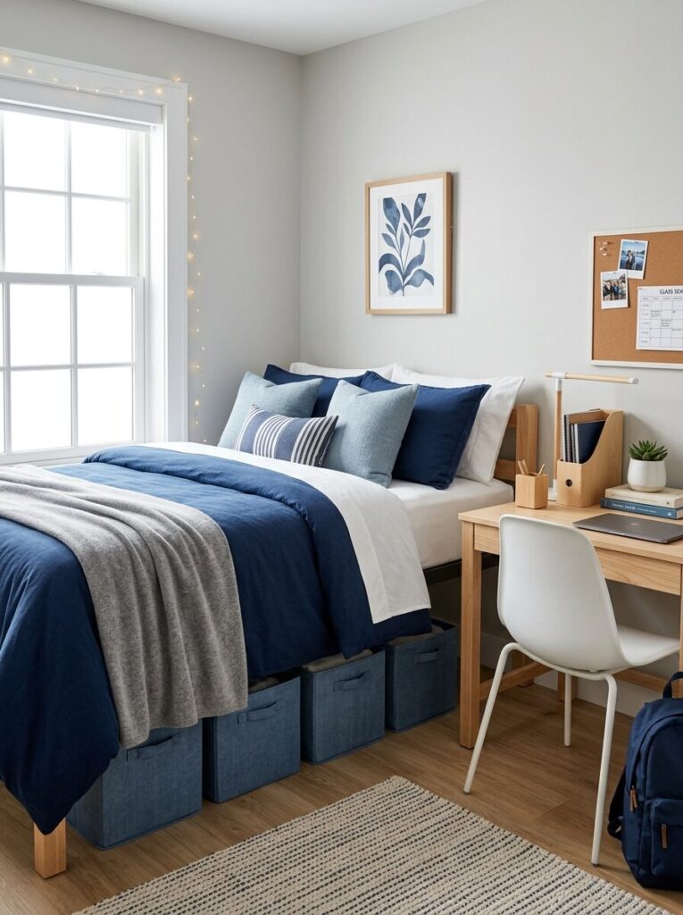 Aesthetic Boy Dorm Room Ideas
