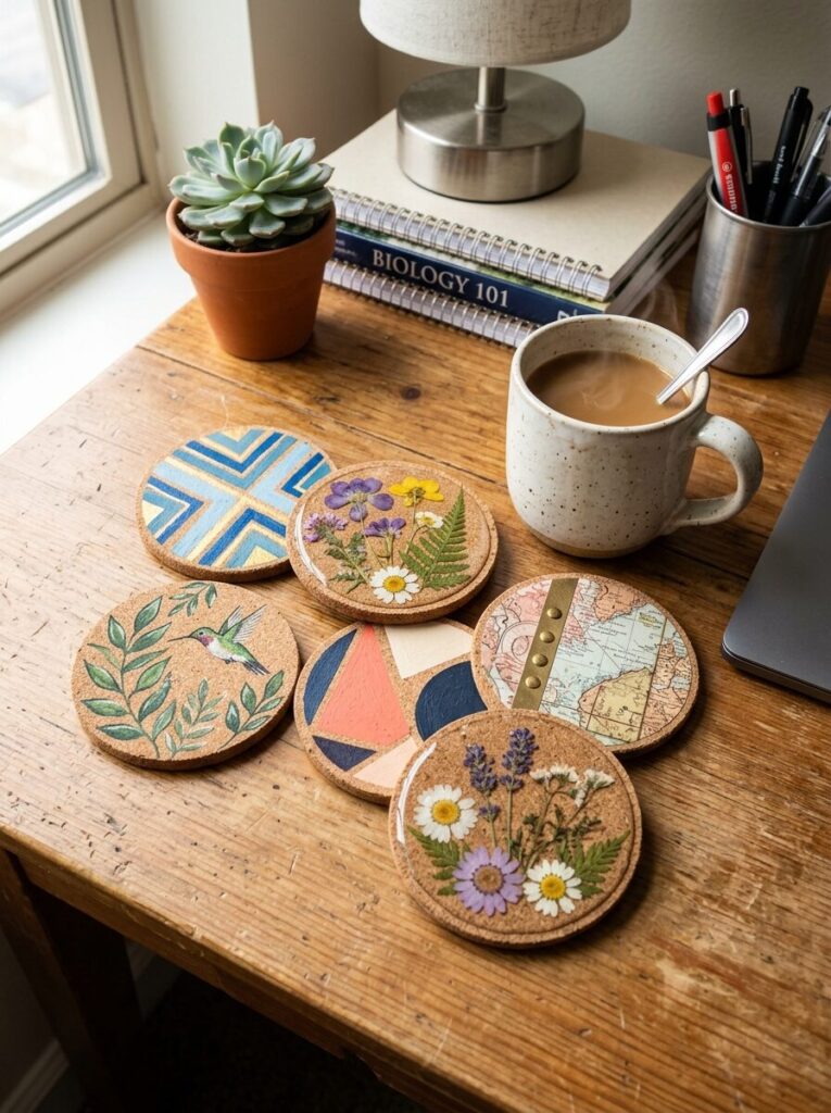 DIY Dorm Decor Crafts