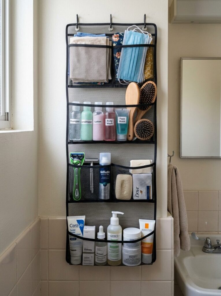 Dorm Bathroom Organization