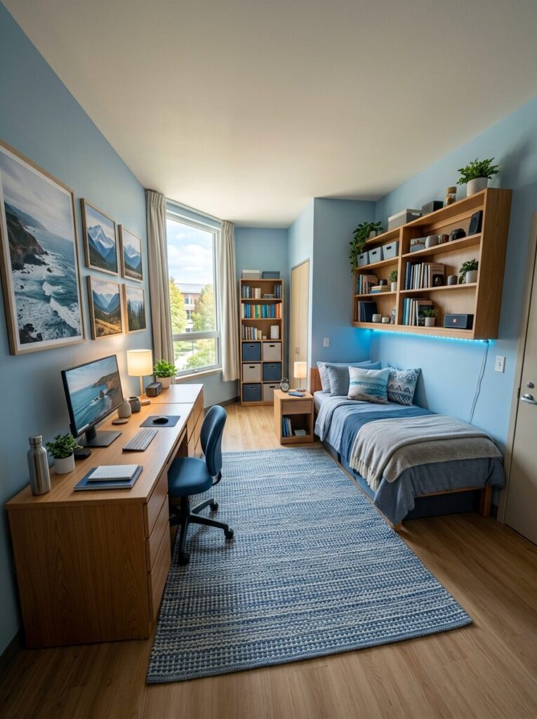 Aesthetic Boy Dorm Room Ideas