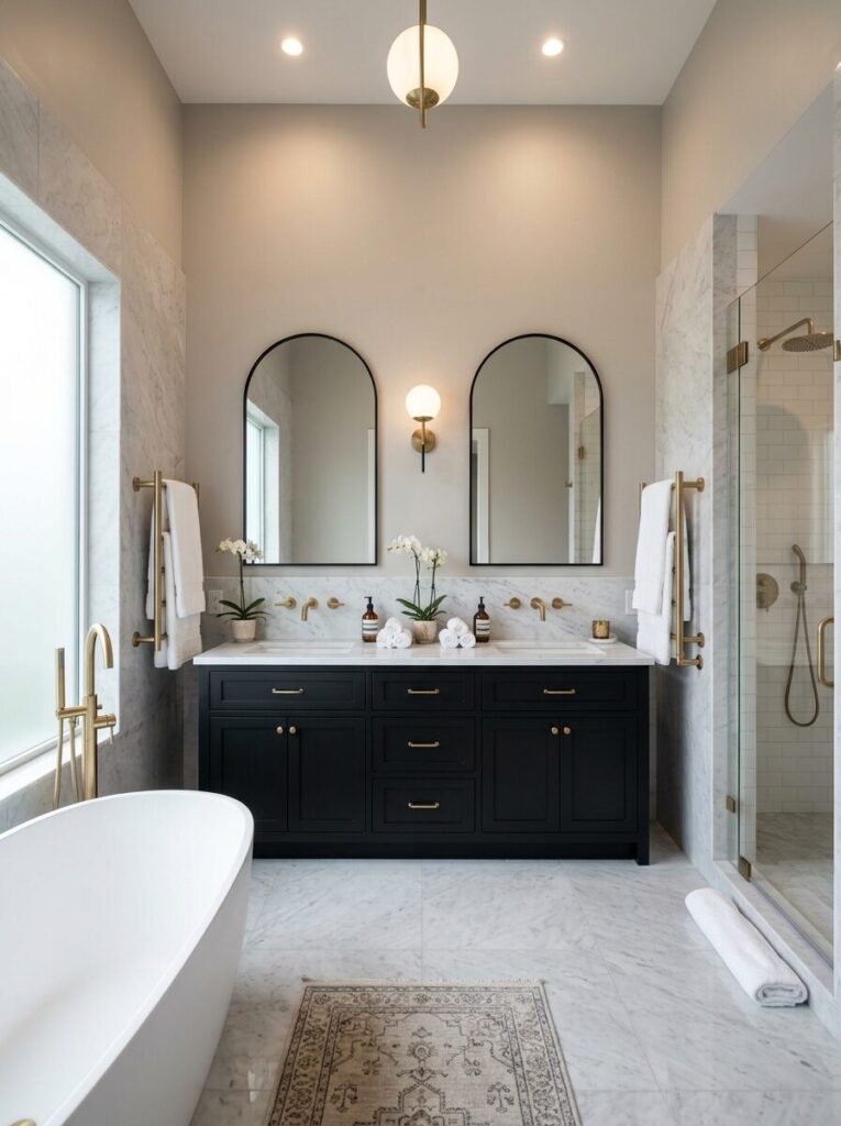 Black Vanity Bathroom Ideas
