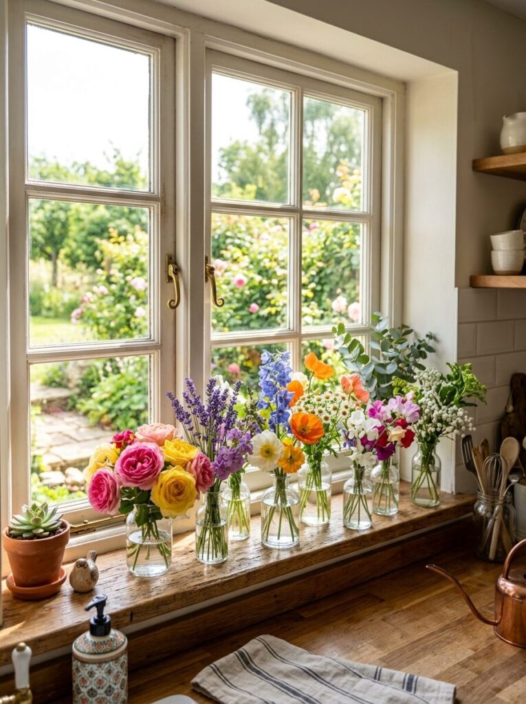DIY Flower Home Decoration Ideas