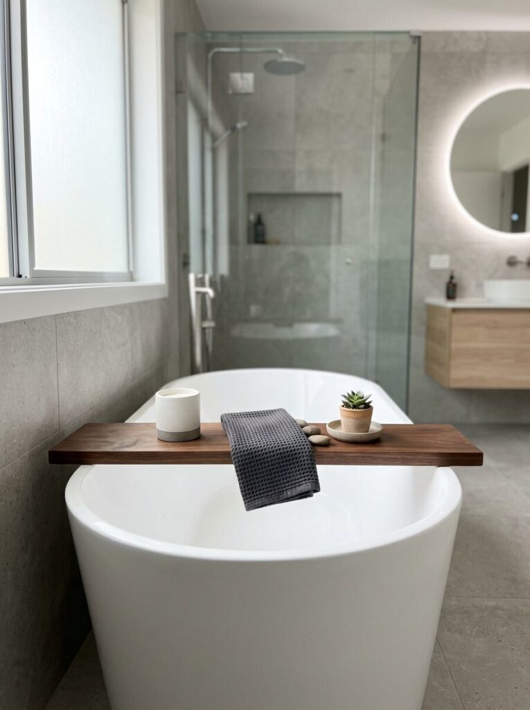 DIY Bathtub Tray Ideas