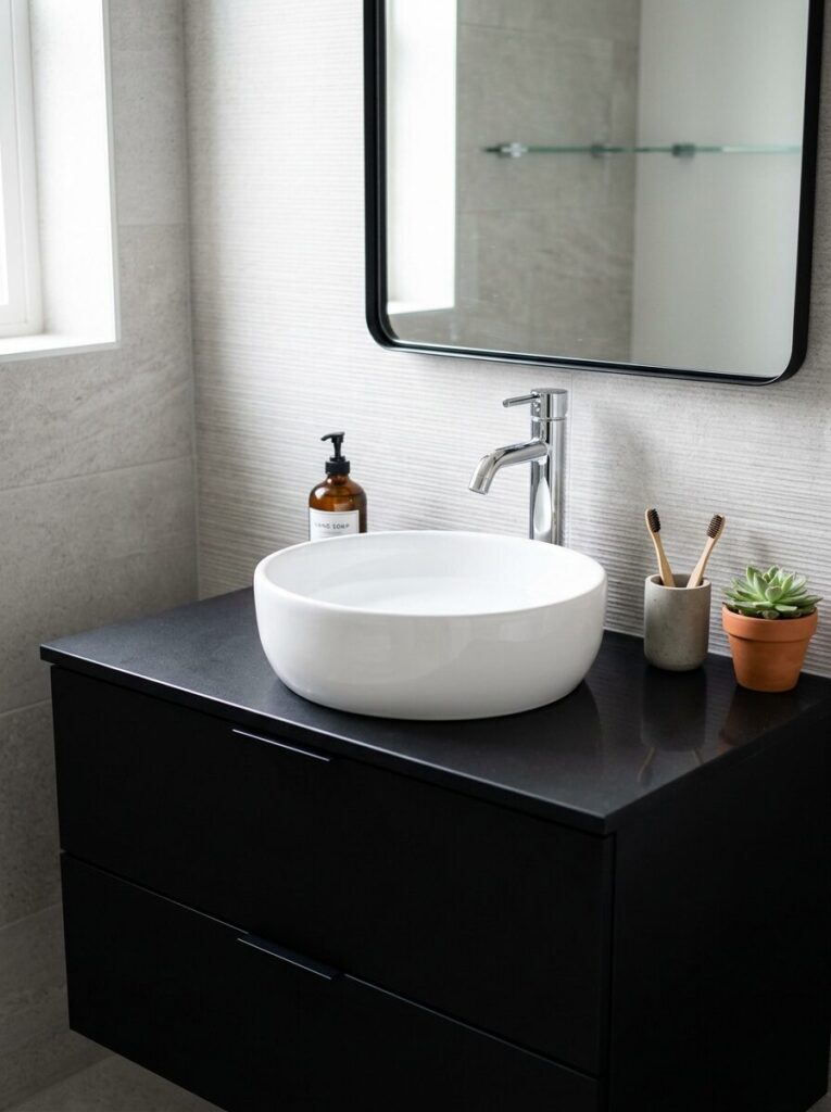 Black Vanity Bathroom Ideas