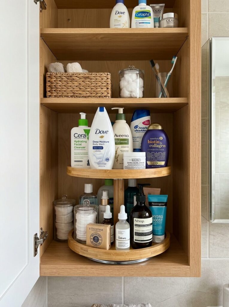 Dorm Bathroom Organization