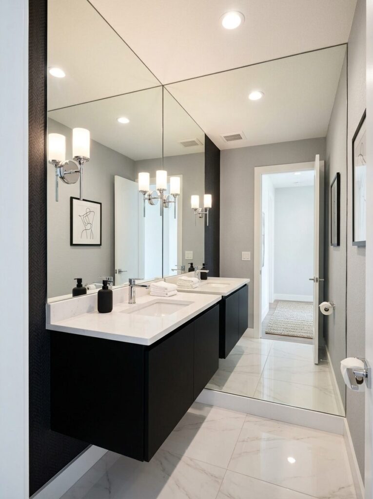 Black Vanity Bathroom Ideas