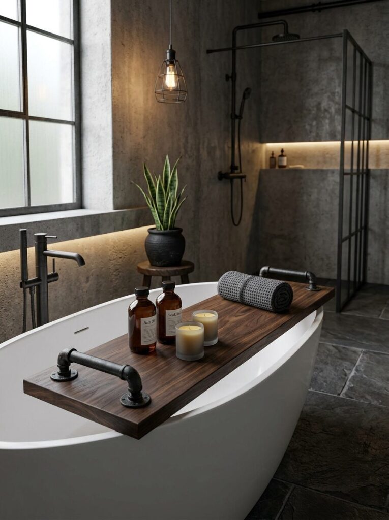 DIY Bathtub Tray Ideas