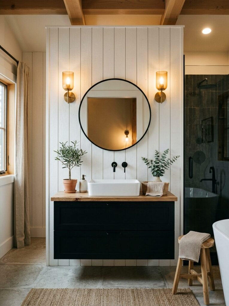 Black Vanity Bathroom Ideas