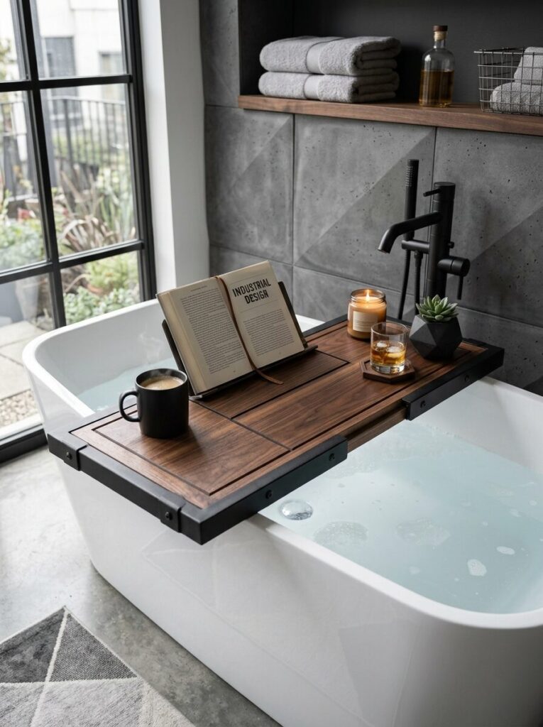 DIY Bathtub Tray Ideas
