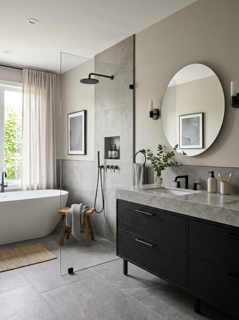 Black Vanity Bathroom Ideas